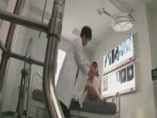 Horny doctor fucks sexy nurse in nippon XXX porn