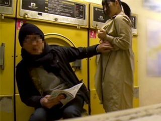 Fucking a Stranger in Tokyo's Sexy Nippon Laundry Porn Room