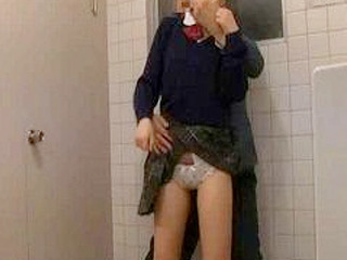 JAV Girl Gets Fucked by a Cop in Public Toilet in Tokyo, Thai or Nippon Porn