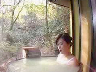 Japanese Beauty Sensual Solo Soak becomes Nip Slippers Stroking Pussy in Tokyo Shower.
