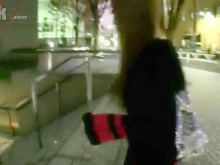 Japanese CFNM Dry sex with hot ass nippon girl in pantyhose