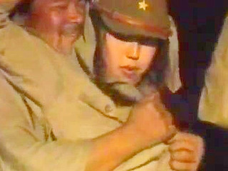 Japanese soldiers punish female soldiers in brutal XXX threesomes and fuck sessions in Tokyo